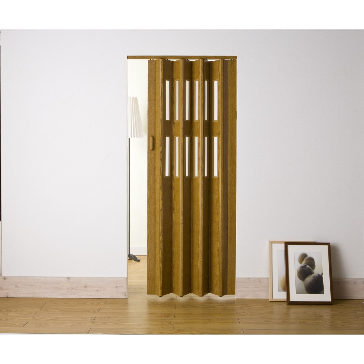 【送料無料】フルネス パネルドア クレア ライトブラウン 99×174cm L5003 【メーカー直送・代引不可・置配不可・配送地域限定】