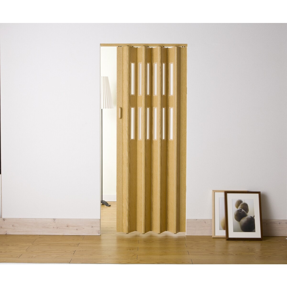 【送料無料】フルネス パネルドア クレア ナチュラル 99×174cm L5005 【メーカー直送・代引不可・置配不可・配送地域限定】