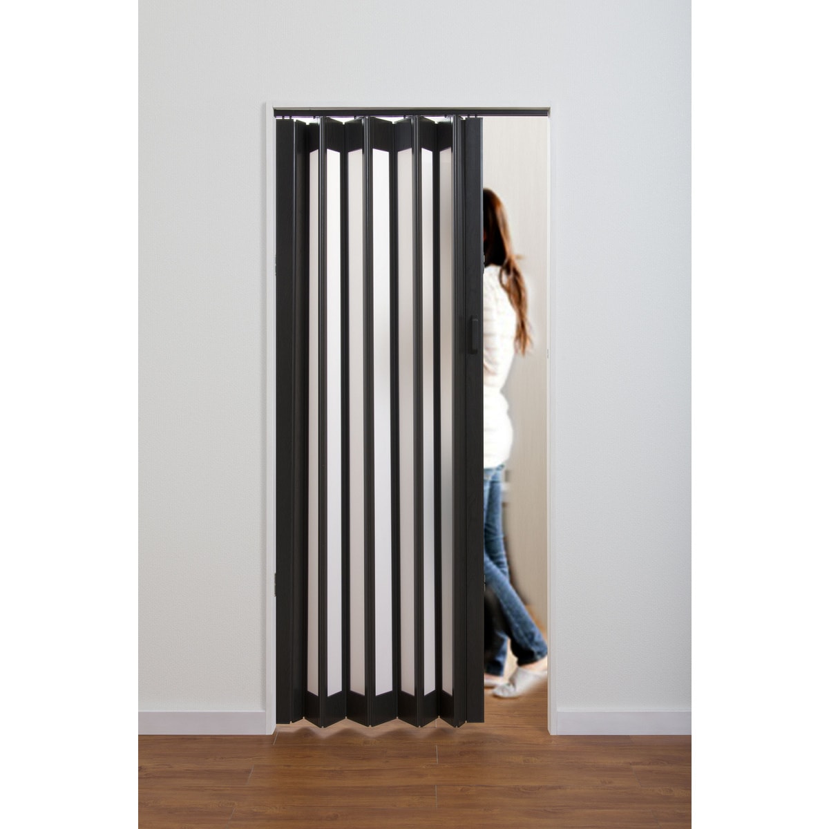 【送料無料】フルネス パネルドア シアーズ ダークウッド 95×174cm L5263 【メーカー直送・代引不可・置配不可・配送地域限定】