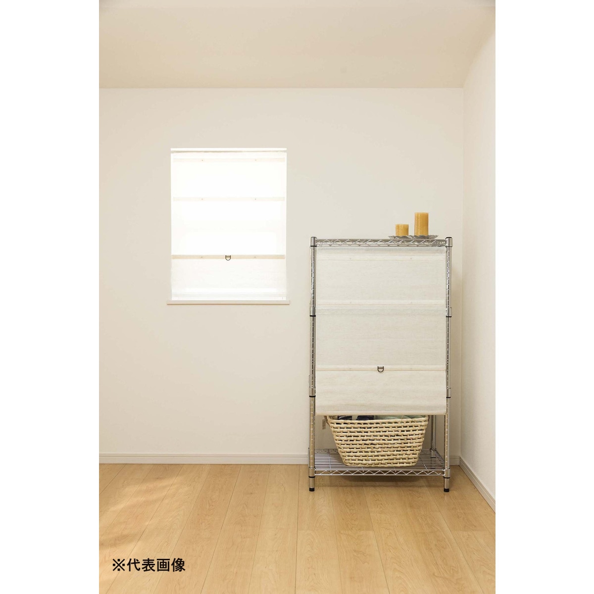 【送料無料】フルネス コードレスシェード スレバー ナチュラル 90×160cm L6155 【メーカー直送・代引不可・置配不可・配送地域限定】