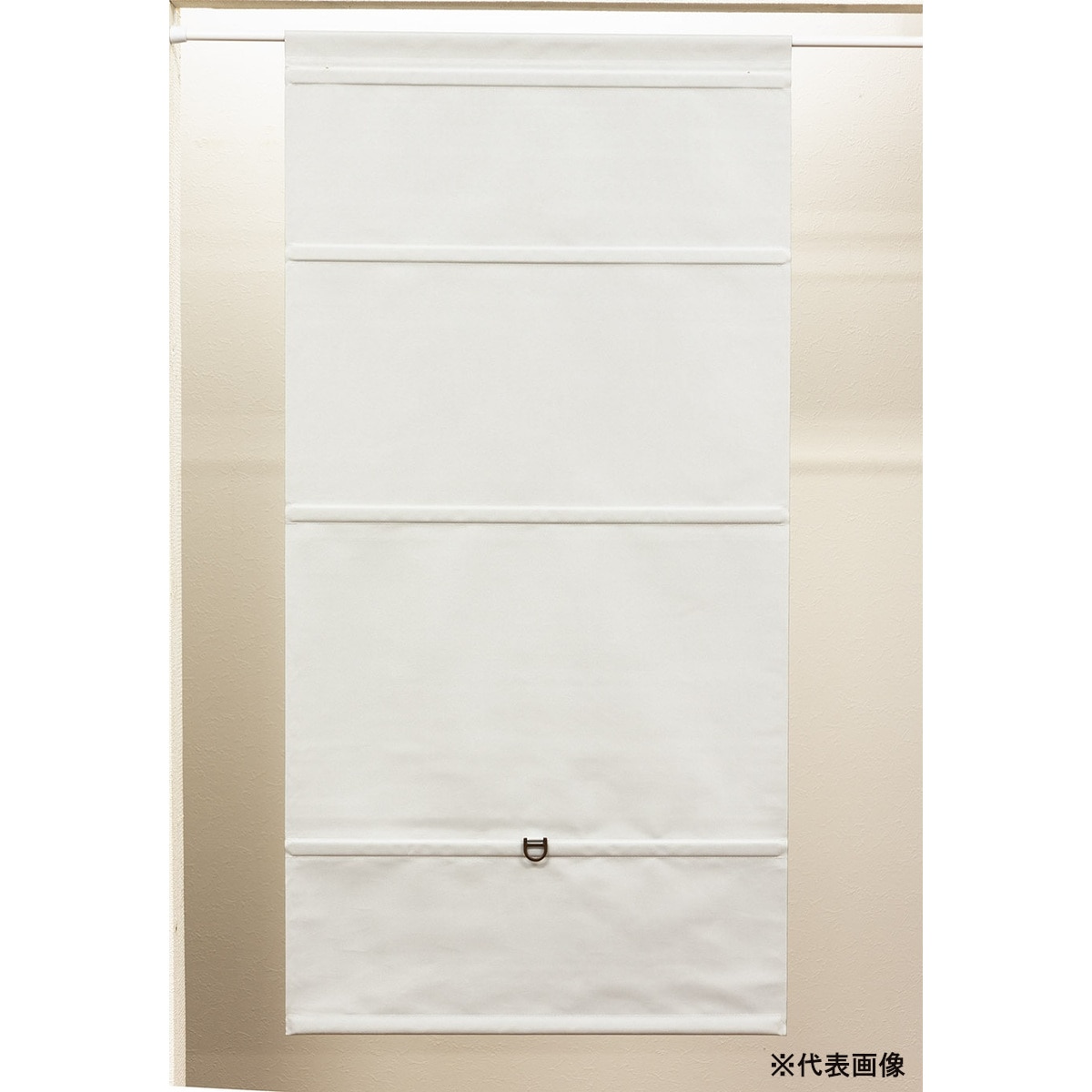 【送料無料】フルネス コードレスシェード スレバー 遮光アイボリー 60×160cm L6224 【メーカー直送・代引不可・置配不可・配送地域限定】