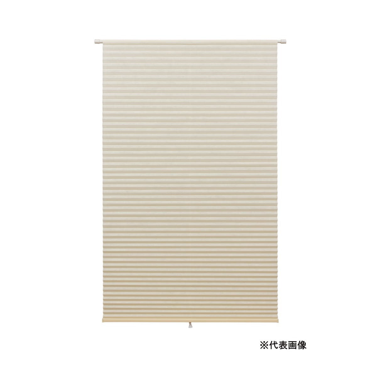 【送料無料】フルネス フリーカットハニカム ブラインド アイボリー 35×110cm L6266 【メーカー直送・代引不可・置配不可・配送地域限定】