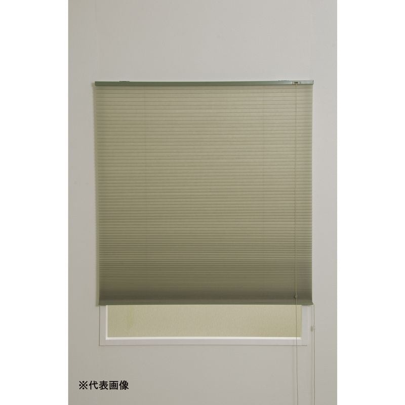 【送料無料】フルネス ハニカムブラインド 彩 グリーン 40×135cm L6311 【メーカー直送・代引不可・置配不可・配送地域限定】