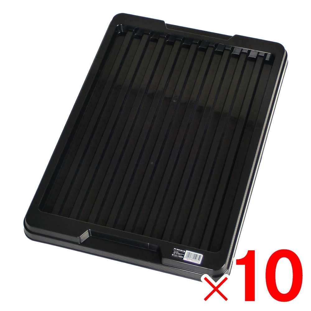 【送料無料】JEJアステージ NVボックス蓋 #22用 ブラック ×10個 ケース販売