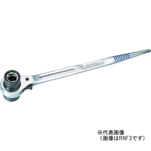 スーパーツール 4サイズラチェットレンチ インナーソケット14・17 アウターソケット19・21 RNF2