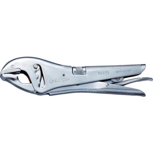 【送料無料】スーパーツール グリッププライヤ 全長235mm SG225