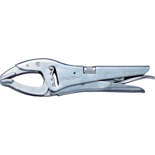 【送料無料】スーパーツール グリッププライヤ 全長255mm SG250
