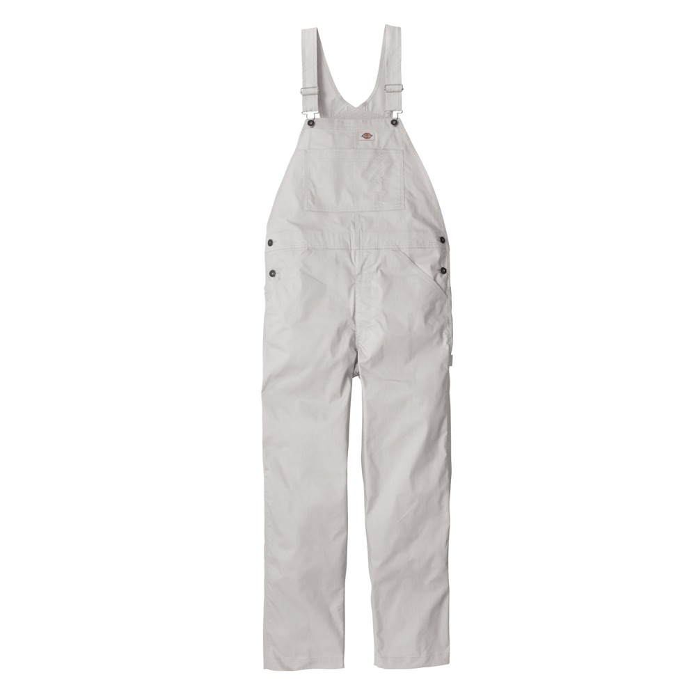 【送料無料】ディッキーズ Dickies ライトT/Cストレッチ オーバーオール シルバー XL D-6709