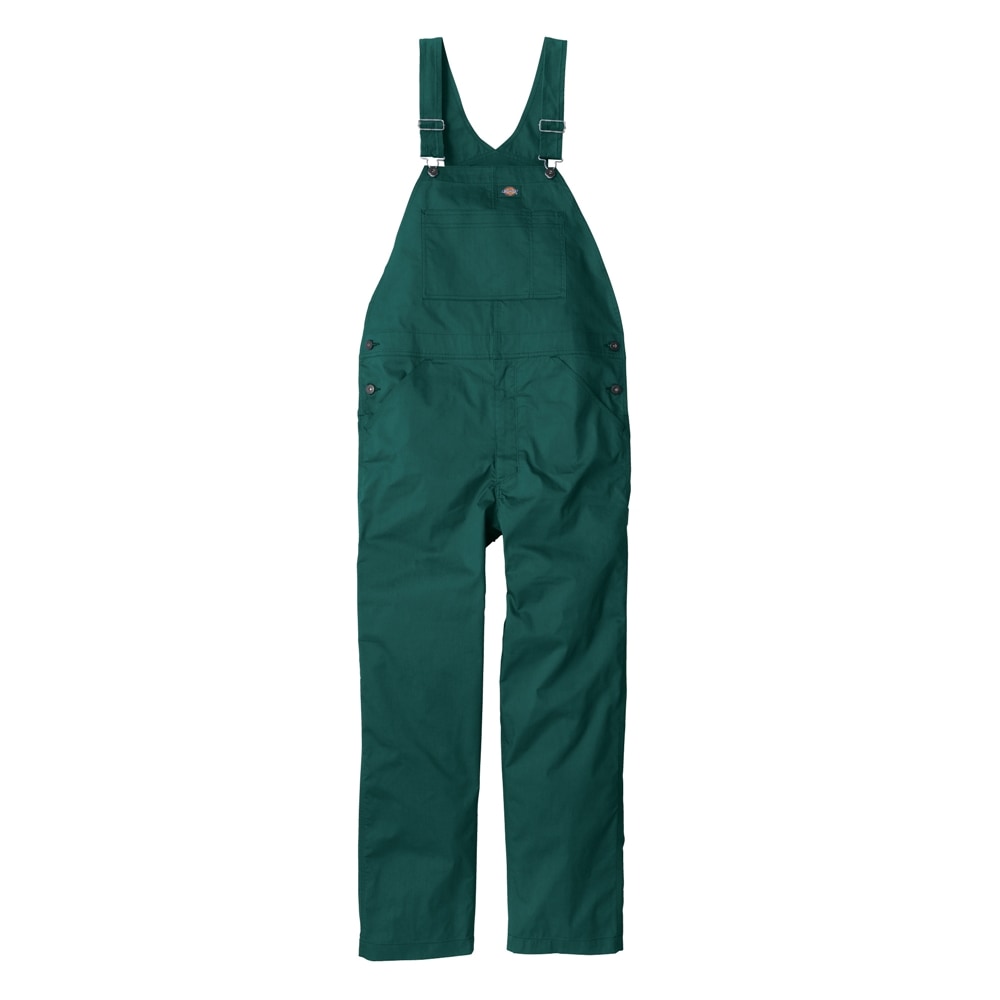 【送料無料】ディッキーズ Dickies ライトT/Cストレッチ オーバーオール グリーン L D-6709