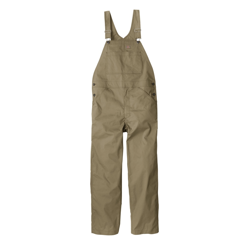 【送料無料】ディッキーズ Dickies ライトT/Cストレッチ オーバーオール キャメル M D-6709