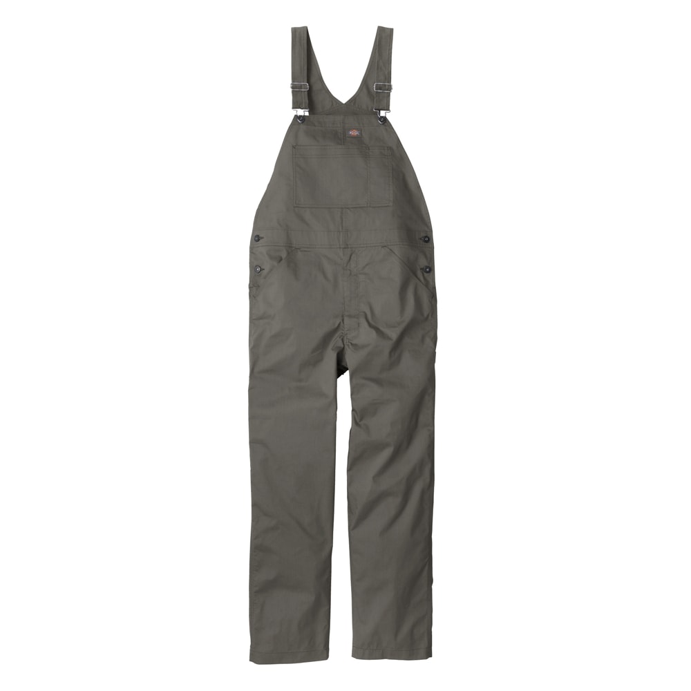 【送料無料】ディッキーズ Dickies ライトT/Cストレッチ オーバーオール アーミー L D-6709