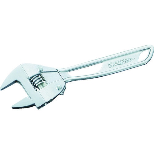 スーパーツール ラチェット式ワイドモンキレンチ 呼び:200 口開き:0～30mm 全長:200mm MWRN30