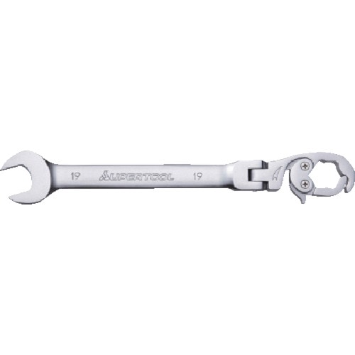 【送料無料】スーパーツール オープンラチェットレンチ フレックスタイプ L:333mm 呼び:24 RCW24F