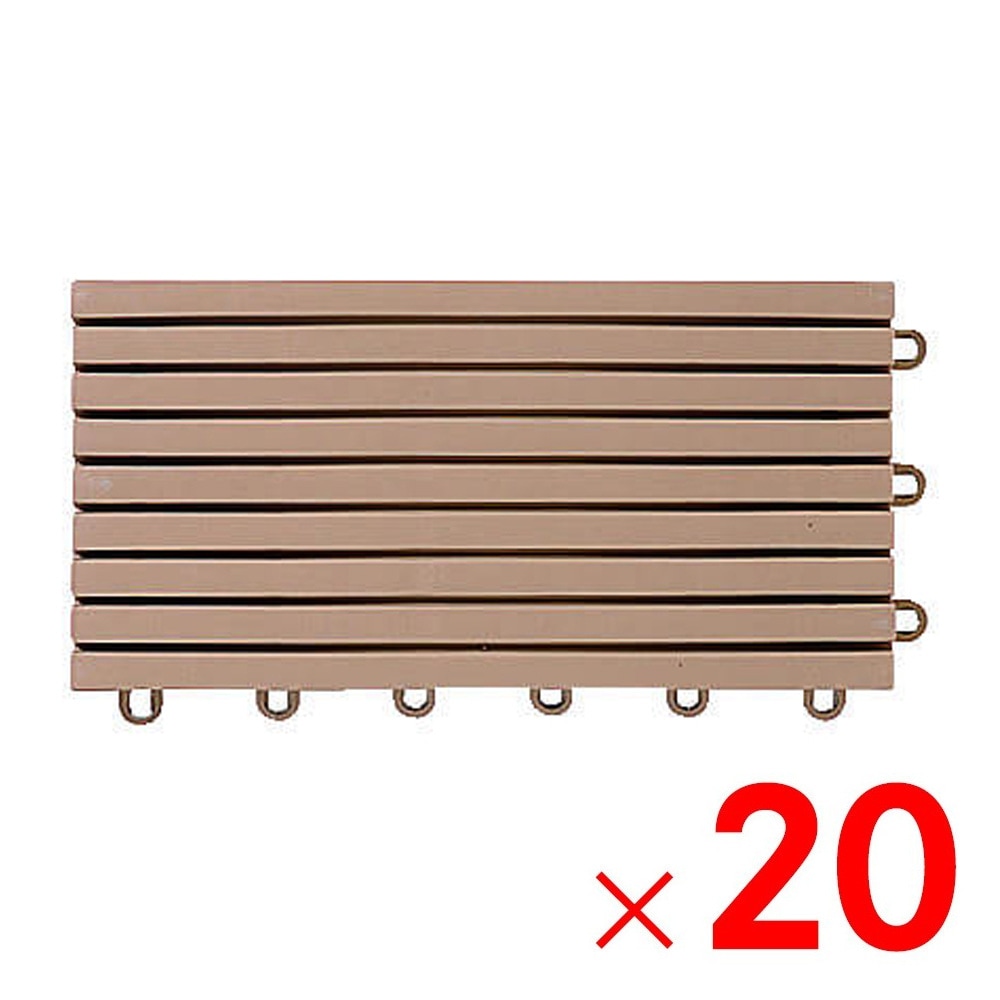 【送料無料】TOTO ユニットタイル バーセア 幅調整材 ナッツブラウン AP003CJ×20個 ケース販売