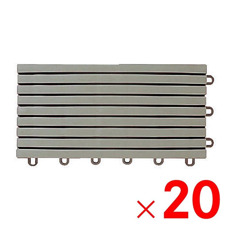 【送料無料】TOTO ユニットタイル バーセア 幅調整材 カームグレー AP003DJ×20個 ケース販売