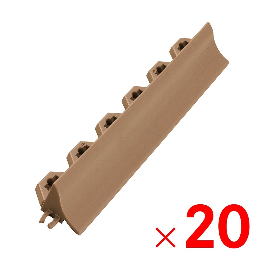 【送料無料】TOTO ユニットタイル バーセア 飛散防止部材 平 ナッツブラウン AP006CJ×20個 ケース販売