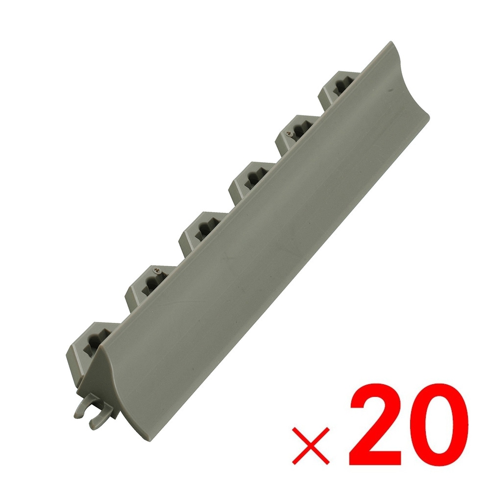 【送料無料】TOTO ユニットタイル バーセア 飛散防止部材 平 カームグレー AP006DJ×20個 ケース販売