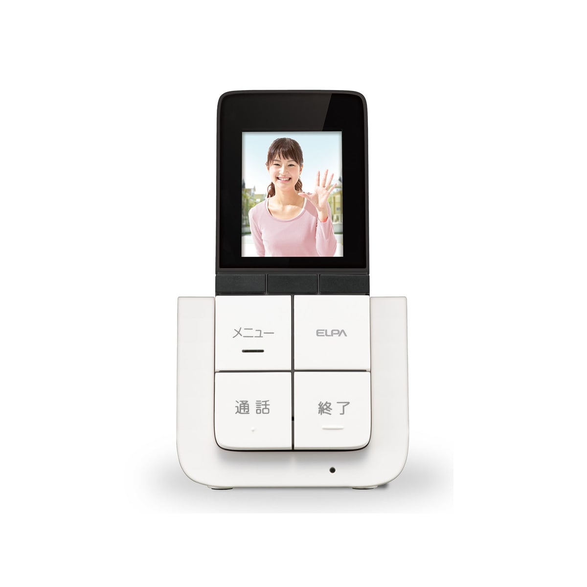 【送料無料】エルパ ELPA かんたんテレビドアホン 増設専用 ポータブルモニター DHS-A20P