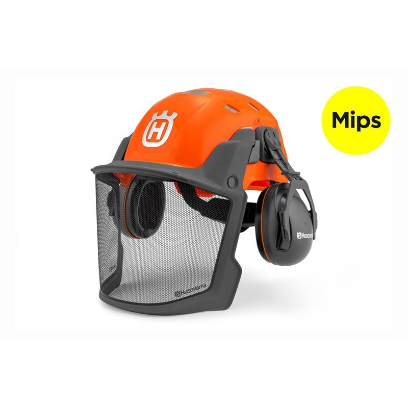 【送料無料】ハスクバーナゼノア ヘルメットテクニカルMips オレンジ 537644801