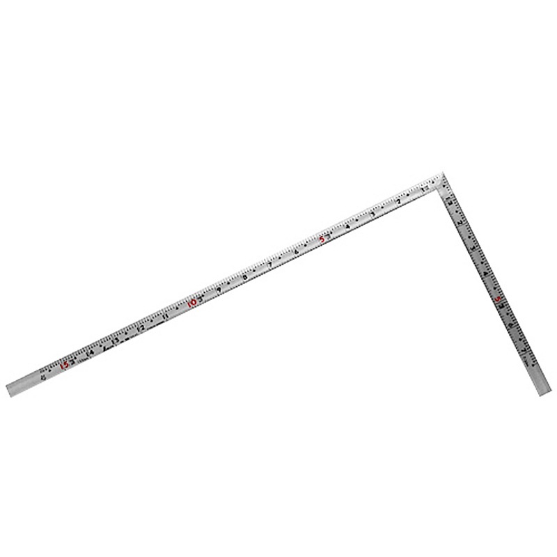 シンワ測定 曲尺同厚 シルバー 1尺5寸/50cm 併用目盛 名作 10644