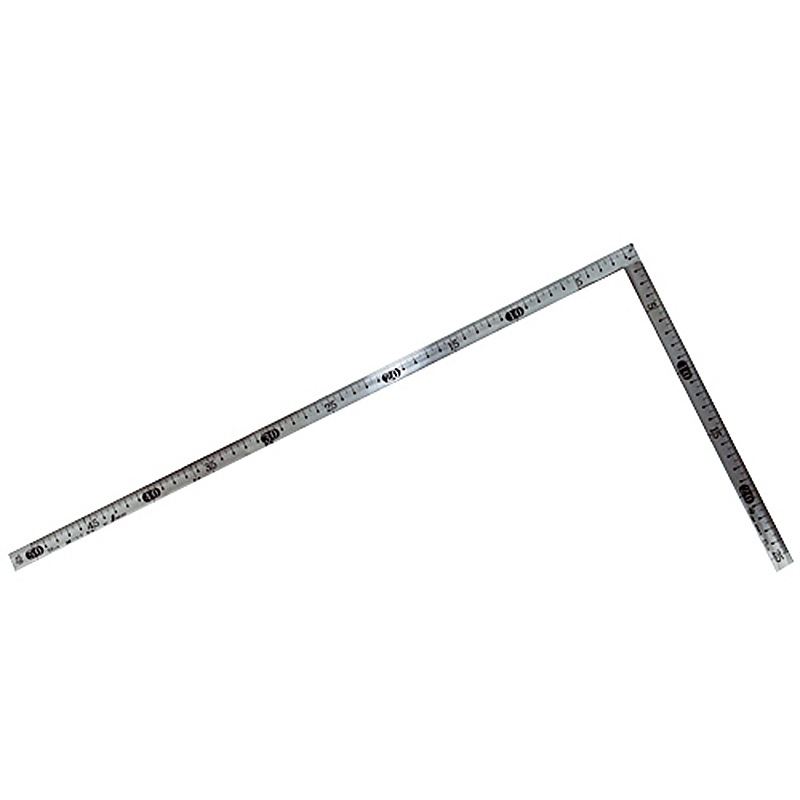 シンワ測定 曲尺角厚 ステン 50cm 表裏同目 JIS 11010