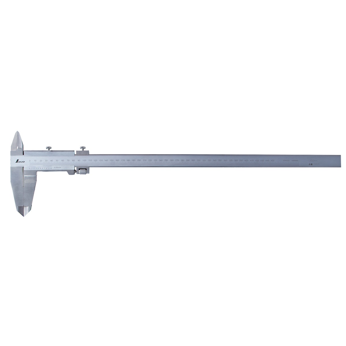 【送料無料】シンワ測定 普及ノギス 450mm 19920
