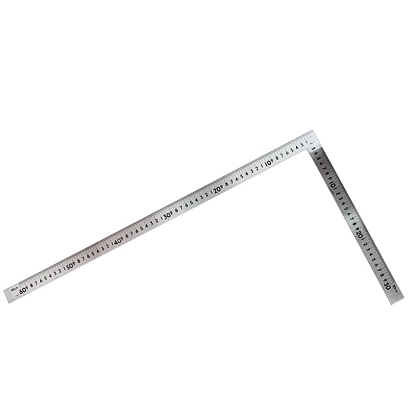 【送料無料】シンワ測定 曲尺中金 ステン 60×30cm 表裏同目 63053