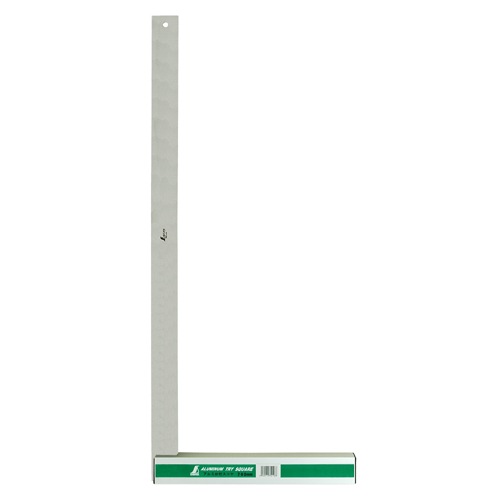 【送料無料】シンワ測定 アルミ台付 スコヤ 70cm 目盛ナシ 74118