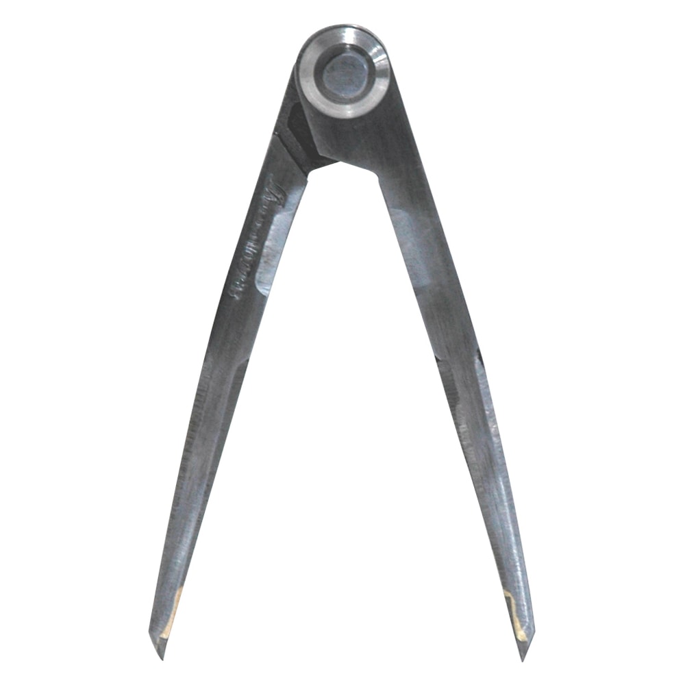 シンワ測定 鋼製コンパス C-2 10cm 超硬チップ付 77516
