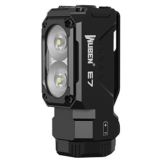【送料無料】ウーベン WUBEN 小型充電式マルチライト E7
