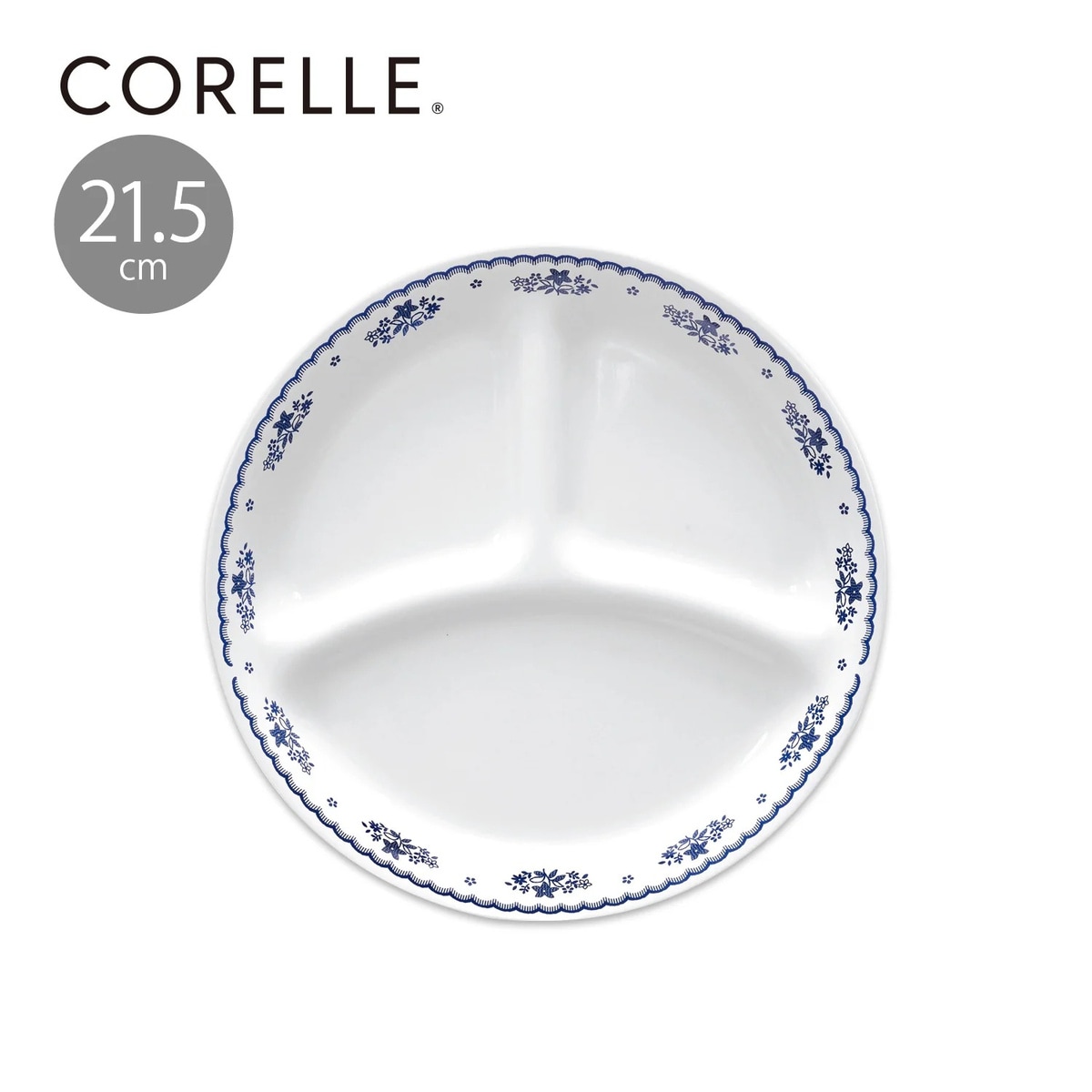 コレール フレンチドイリーランチ皿小 21.5cm J385-FD CP-8769