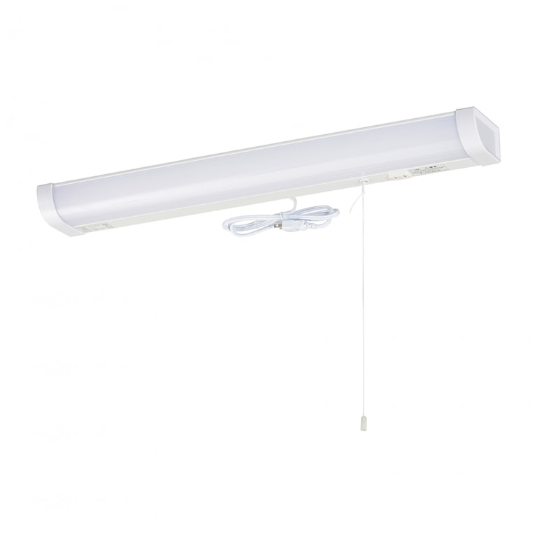 【送料無料】オーム電機 LED流し元灯 20形 昼光色 引きひもスイッチ式 コンセントタイプ LT-LSL13D-HS