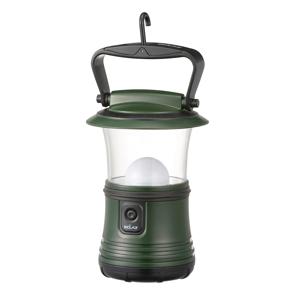 オーム電機 LEDランタン ECLAT 480ルーメン 調光調色 LN-50C7-G