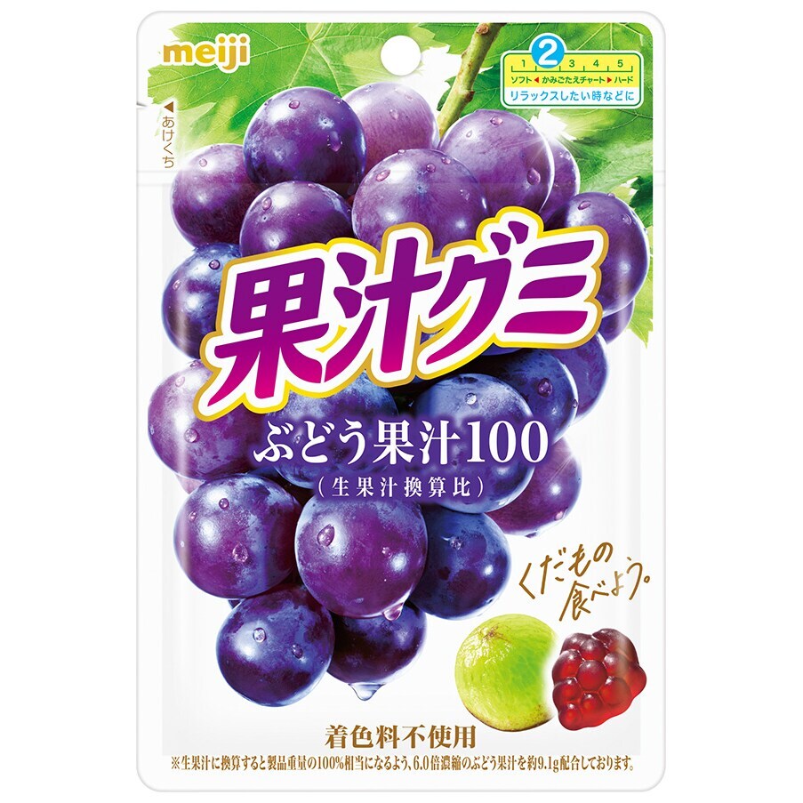 ぶどうぐみ 明治 果汁グミ ぶどう 54g×10個 セット販売 | 食品・飲料,菓子,グミ