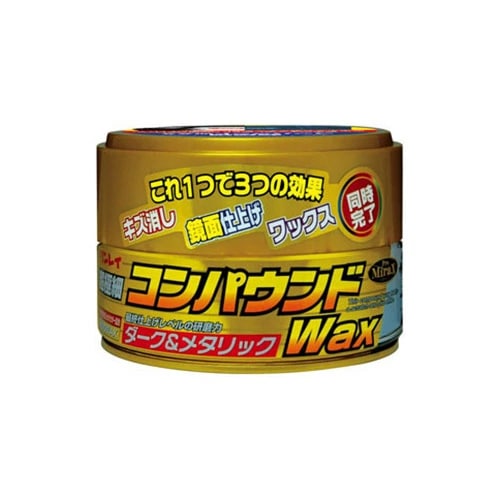 リンレイ コンパウンドワックス ダーク&メタリック車用 180g 325010