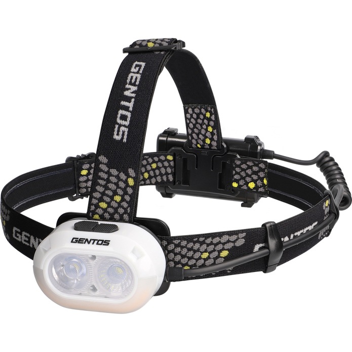 【送料無料】ジェントス LEDヘッドライト ボイスコントロール搭載 GD-V102H