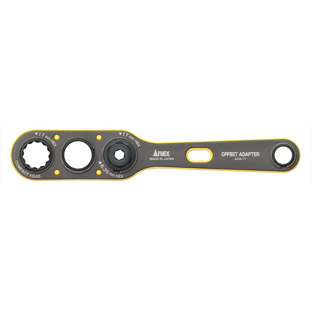 【送料無料】アネックス ANEX オフセットアダプター 17mm AOA-17