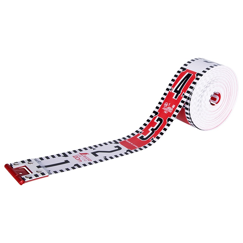 【送料無料】シンワ測定 ロッドテープ ガラス繊維製 20m 巾60mm クリアパック JIS 77240