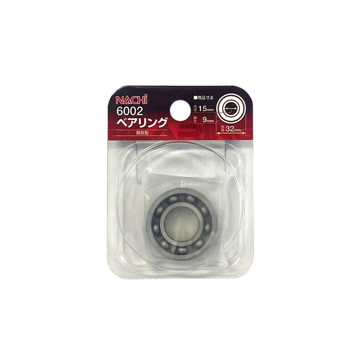 ARC ベアリング 開放型 6002 内径15×外径32×幅9mm 314151 アークランズ