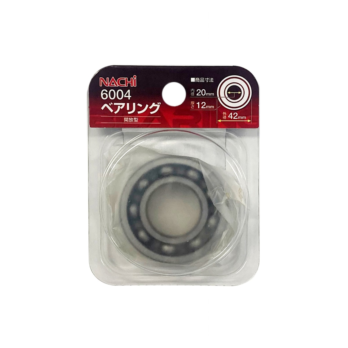 ARC ベアリング 開放型 6004 内径20×外径42×幅12mm 314159 アークランズ
