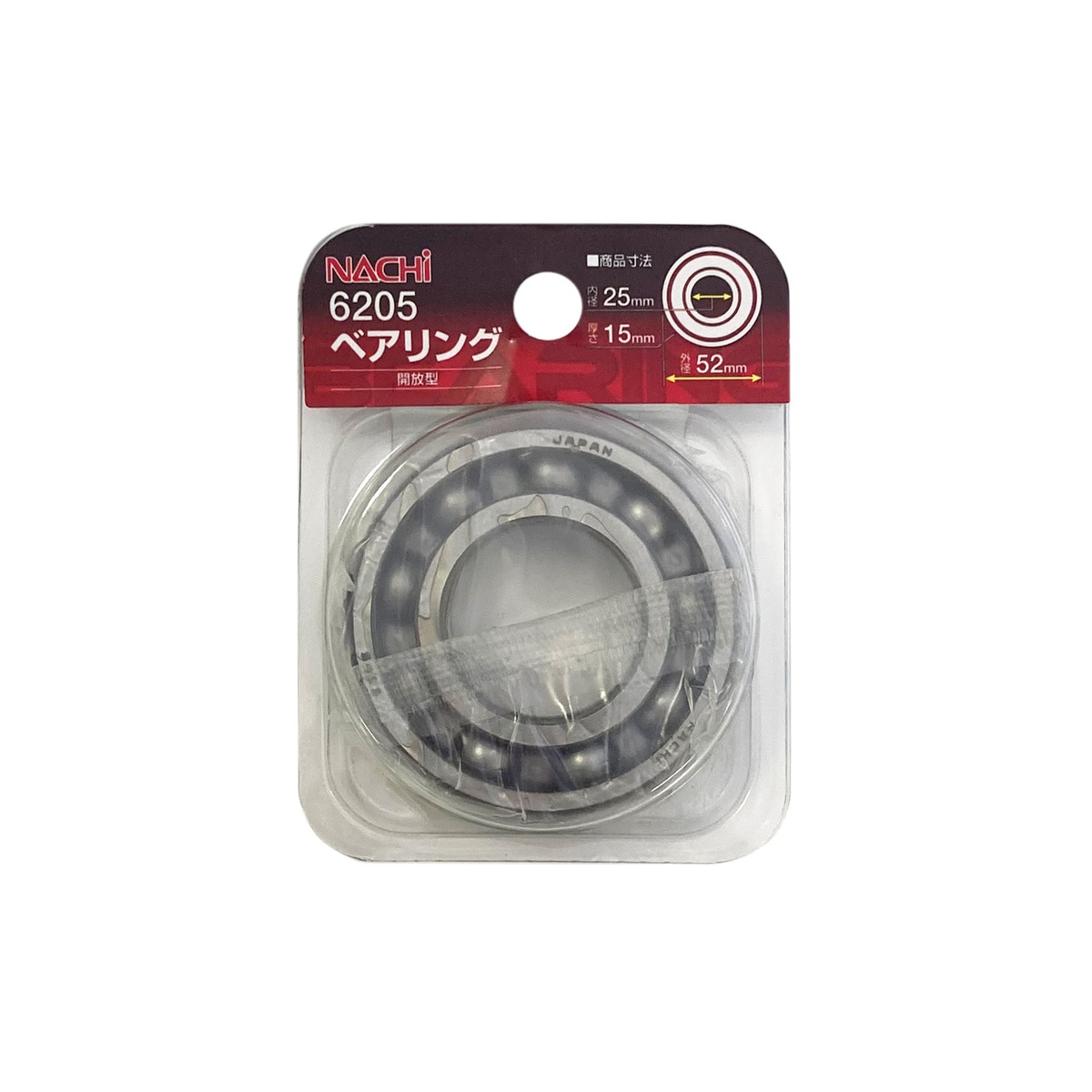 ARC ベアリング 開放型 6205 内径25×外径52×幅15mm 314172 アークランズ