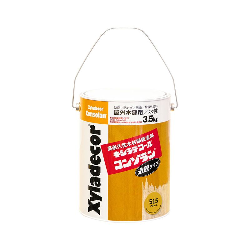 【送料無料】大阪ガスケミカル キシラデコールコンゾラン #515 スプルース 3.5kg