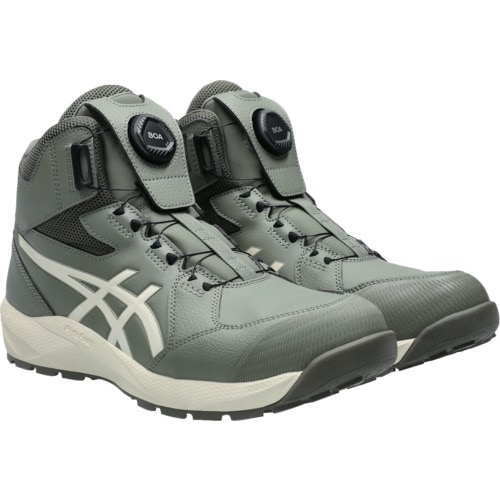 【送料無料】アシックス ウィンジョブ CP314 BOA ライケングリーン×バーチ 26.0cm 1273A124.300