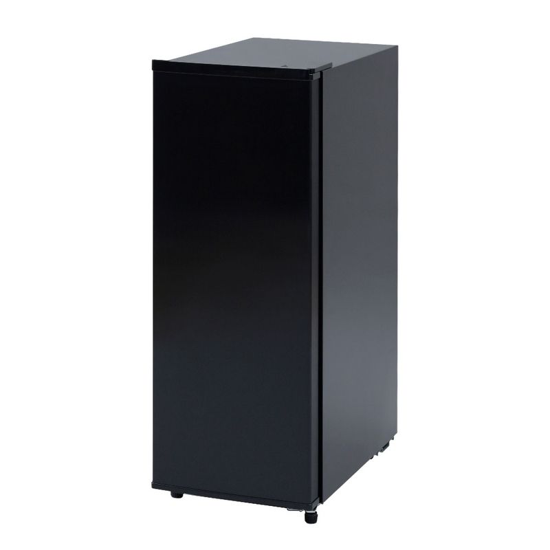 【送料無料】山善 冷凍庫 50L 直冷式 1ドア 前開き ブラック YF-SU50(B)