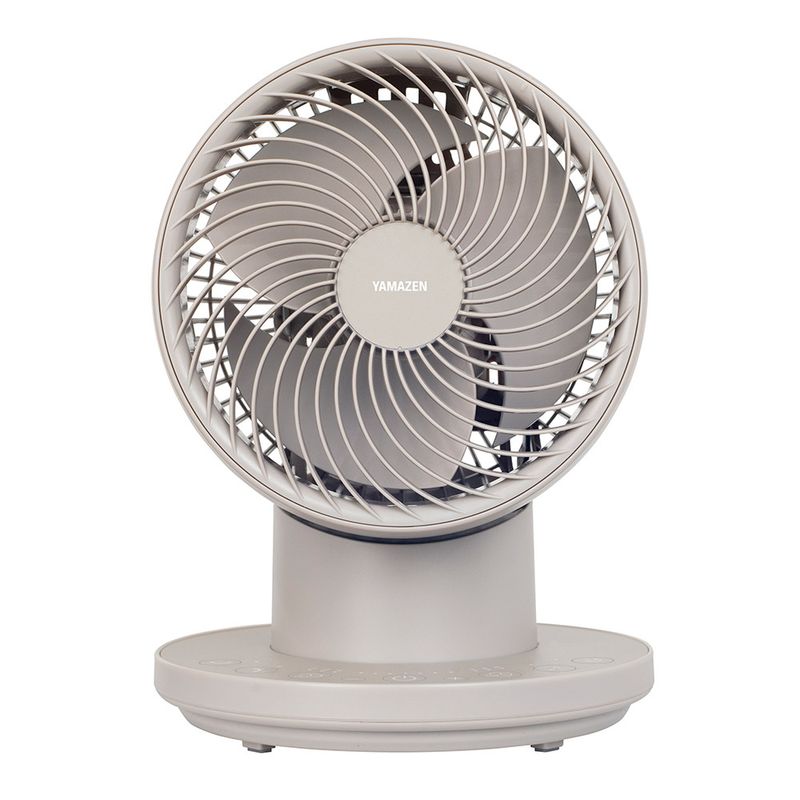 【送料無料】山善 DCサーキュレーター 15cm PD対応 フルリモコン 全分解 ベージュ YARP-QD151（C）