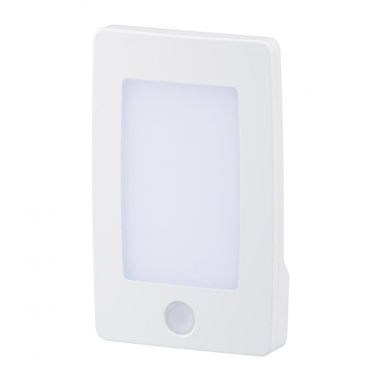 オーム電機 LEDナイトライト 明暗センサー 薄型 昼白色 NIT-ALA6ML2-WN