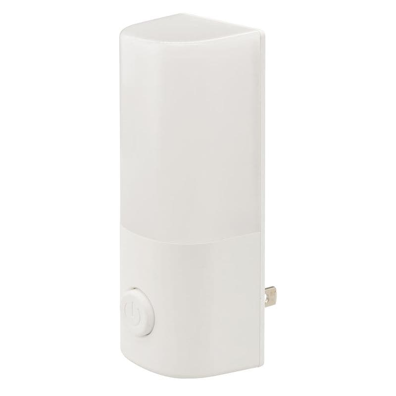オーム電機 LEDナイトライト スイッチ式 電球色 NIT-ALA6PCL2-WL