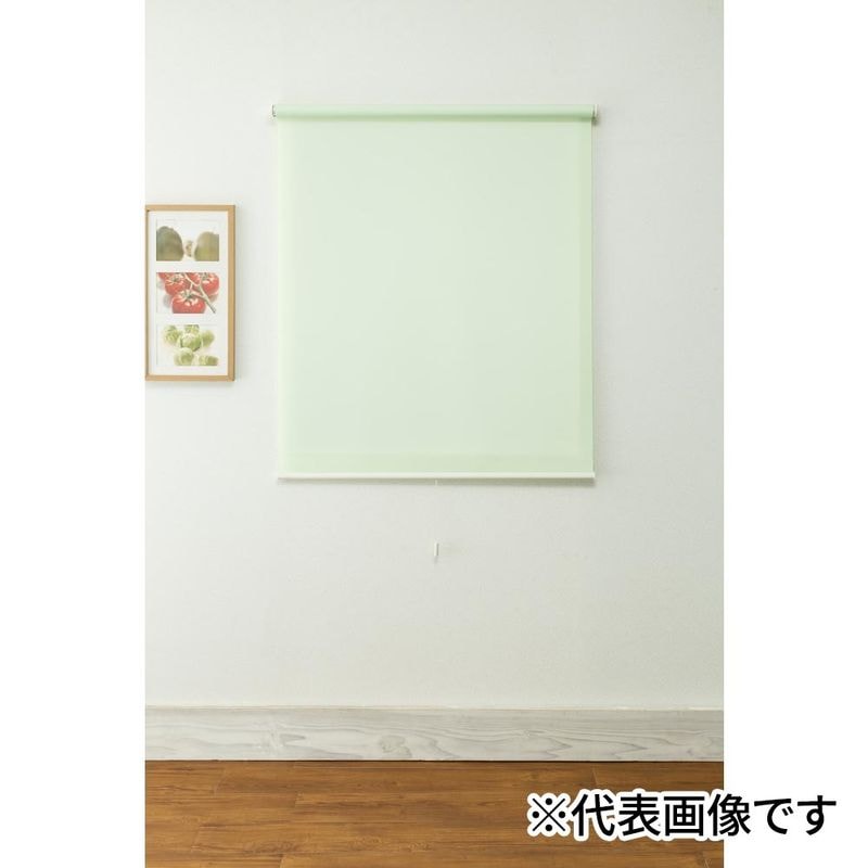 【送料無料】フルネス ロールスクリーン トッティーノ 無地グリーン 135×220cm L3825 【メーカー直送・代引不可・置配不可・配送地域限定】