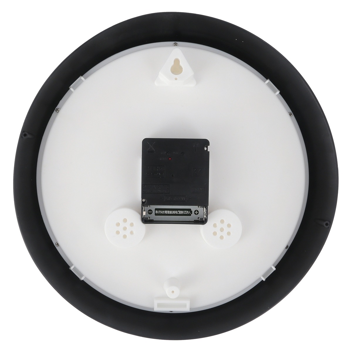 【送料無料】欠品中 次回4月上旬予定 不二貿易 電波掛時計 カペラ 直径27cm BK 27269 EG8819P-RC 【メーカー直送・代引不可・置配不可・配送地域限定】