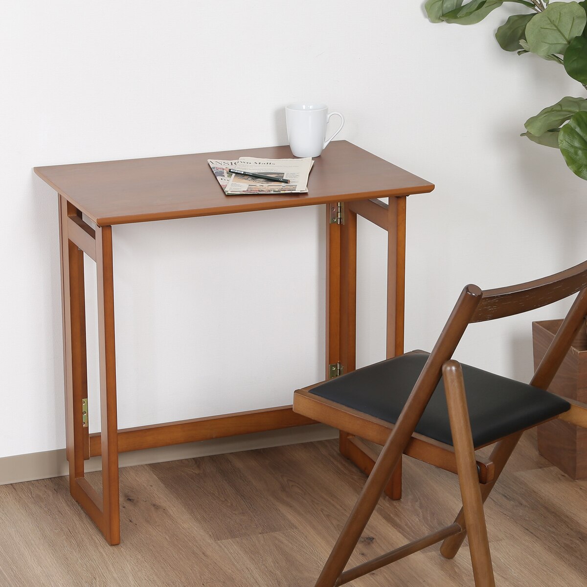 不二貿易折りたたみチェア椅子木製ミラン3台まとめ売り